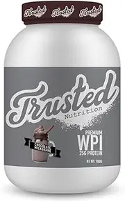 Trusted Nutrition Premium Whey Protein Isolate Powder 780 g, Chocolate Milkshake