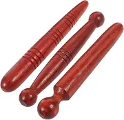 CALLARON 3Pcs Wooden Point Massage Sticks Natural Foot Massage Tools for Meridian Point Therapy Promotes Relieves After Long Walks