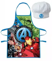 Marvel Avengers Kids Apron and Chef Hat