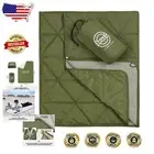 4-Layer Water-Resistant and Sandproof Fleece Blanket – Elegant Outdoor Essential