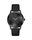 Guess GUGW0566G2AC Black Leather Watch Men Watches