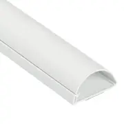 D-Line 50x25mm White Self Adhesive Cable Cover (1mtr Length)