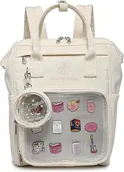 [CHERRY SAUCE] Ita Bag Pin Kawaii Cute Display Mommy Backpack Anime Cosplay with Pins Insert