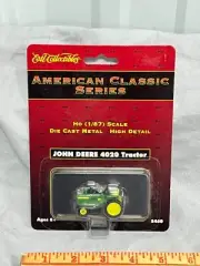 John Deere 4020 HO Scale 1:87 Edition NIP Ertl Diecast
