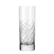 Libbey 9038/69477 Modernist 12 oz Crosshatch Tumbler Glass - 2 Doz