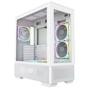 Montech SKY TWO Tempered Glass Case White