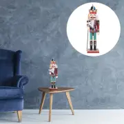 Wooden Nutcracker Giant Christmas Decorations Nutcrackers Office