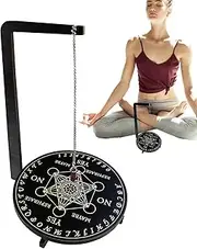 Pendulum Stand - Pendulum Divination Board Set,Mystic Handmade Ritual Tool For Vertical Use Spiritual Energy Work And Meditation