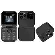 i16 Pro Mini 2G GSM 1.77 Inch Dual SIM Card FM Big Butons Camera Foldable Flip Mobile Phone