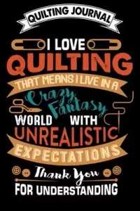 在飛比找博客來優惠-Quilting Journal: I Love Quilt