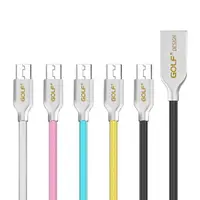 在飛比找momo購物網優惠-【Golf】USB 2.0 轉 Micro USB 鋅合金接