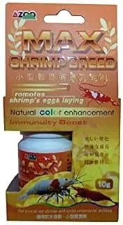 Max Shrimp Breed Promotes Eggs Laying (10g) Crystal Red Shrimp CRS