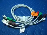 Fits Spacelabs 5 Lead EKG / ECG Snap Type Wire Set 012-0498-05 Ultraview SL USA