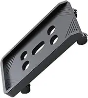 HYTROVE Computer Case Holder with Wheels Movable Computer Tower Stand for Dissipation for Desktops Servers Stereos and More