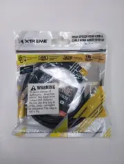 High Speed 6ft Hdmi 2.0 4K 3D 18Gbps Supports Ethernet for OLED / LCD TVS