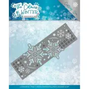 SNOWFLAKE BORDER THE COLORS OF WINTER Die Cutting Dies Jeanines Art JAD10110 New