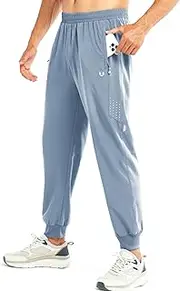 [NORTHYARD] Men's Athletic Running Pants Lightweight Workout Joggers Quick Dry Gym Sweatpants Active Sports Track Training