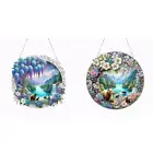 Landscape Double Sided Effect Diamond Painting Hanging Pendant (Landscape A)