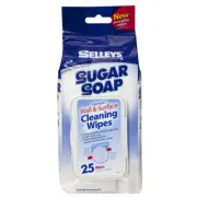 Sugar Soap Selleys Wall & Surface Cleaning Wipes 25 Pack