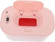 LOORGVEL 1Pc Portable Wipe Warmer Powered Wet Tissue Box for Use Smart Pink Design for Convenience Products for Keeping Wipes Warm