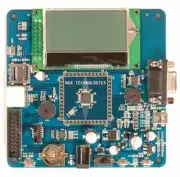 LPC1343 ARM Cortex-M3 Board, 68x128 LCD, USB, RS232, PS/2