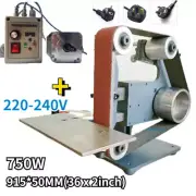 Sand Grinding DIY Belt Sander Polisher Knife Sharpener Polishing Machine 750W