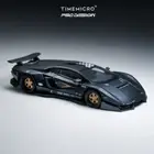 TimeMicro x PSC DESIGN 1:64 PSC Countach Matte Black Diecast Model Car