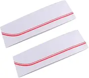 [Baluue] 50pcs Paper Chef Hat Chef Hats Head Heat Cap Men Scrub Cap Kitchen Red