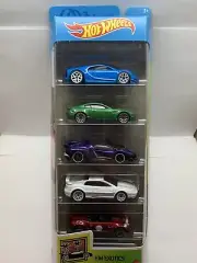 2021 Hot Wheels Bugatti HW Exotics 5-Pack Bugatti Lamborghini New Mint Veyron