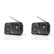 2X FM Radio Bluetooth 5.0 Speaker Radio for the Elderly HiFi TF/USB MP36170