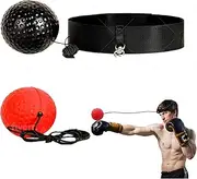 Hoplite Sports Boxing Reflex Ball - Excellent for Beginners and Experts alike. Great exercise for hand eye coordination, reflexes and improve speed
