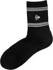 Dunlop Tennis Men's Socks (Half) Black TPO6433
