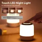 Dimmable LED Touch Sensor Table Lamps Baby Room Bedside Night Light Sleeping Aid