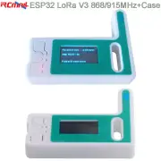 868MHz 915MHz ESP32 OLED LoRa V3 Board Type-C SX1262 + LoRa Case (Pack of 2)