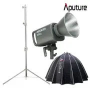 Amaran 300C RGBWW LED Video Light 300W 2500K-7500K + Light Dome III + 2.8M Stand