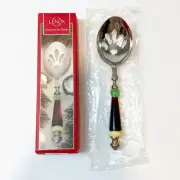 Lenox Holiday Gatherings Pierced Table Spoon 9.5” NEW