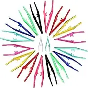 20pcs Plastic Forceps Craft Tweezers - Disposable Tweezers Bulk for Home Classroom School Beading Projects