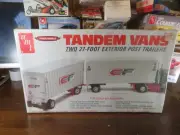 Original AMT Tandem Vans Sealed 1/25