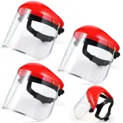 3 Pack Safety Face Mask Shield for Grinding and Cutting Clear Full Impact Res...