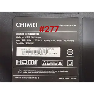 液晶電視 奇美 CHIMEI TL-50LS60 電源板 715G5778-P02-002-002M