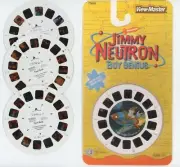 Jimmy Neutron Boy Genius View-master 3 TEST Reels and Copies of Covers