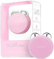 FOREO BEAR mini Targeted Microcurrent Face Lift Device | Double Chin Reducer | Face Sculptor & Jaw Exerciser | Immediately Visible Non-Invasive Face Lift | Pearl Pink
