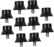 [Kisangel] 10pcs Sports Shoes Spikes Nails Replacement Cleats for Soccer and Running Shoes Anti-Slip Accessories