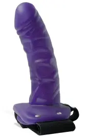 Adam and Eve 6" Hollow Strap On Dildo