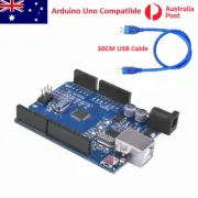 Arduino Uno Compatible R3 Dev Board ATMEGA328P + USB Cable AUS stock