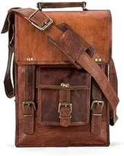 [ZNT BAGS] by Leather Sling 11 Inches Bags (newy Brown), newy Brown, Crossbody