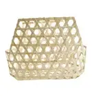 Woven Fruit Basket, Woven Bamboo Basket, Multipurpose, Bread Basket Bamboo Gift
