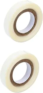 MERRYHAPY 2 Rolls Lace Front Wig Tape Adhesive Double-sided Adhesive Tape for Hair Pieces Extensions