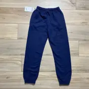 Flynn & O'Hara Uniforms Youth Gymwear Heavyweight Sweatpants Size YM Navy Blue