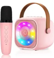 ✅NEW✅ Kids Mini Karaoke Machine With 1 Microphone Portable Wireless, bluetooth ✅